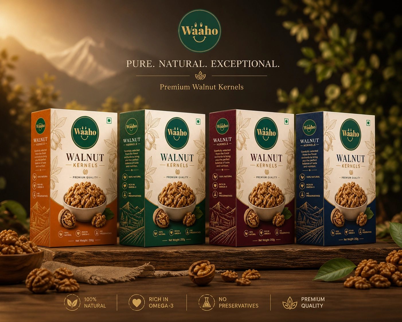 Packaging and unboxing design portfolio by Akchat Bhargava — product packaging, identity systems and sensory brand experience design for consumer goods